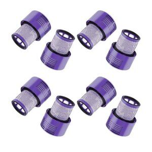 8-Pack HEPA Replacement V10 Filter for Dyson V10 SV12 Part No. 969082-01